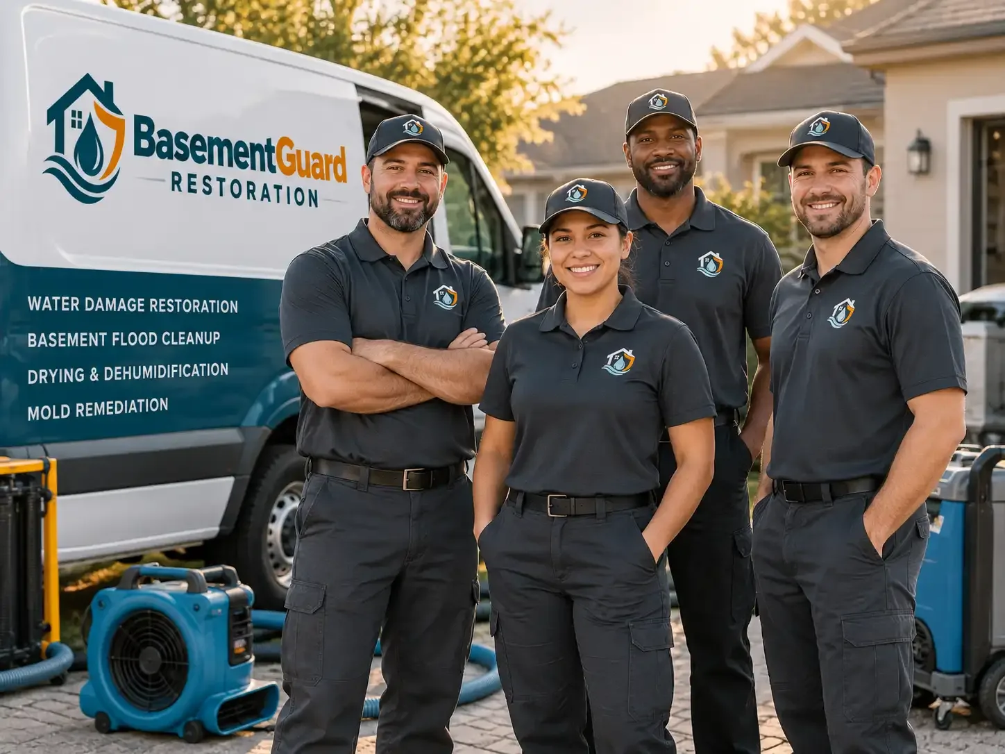 Basement Water Damage Restoration company in Center Point, IA